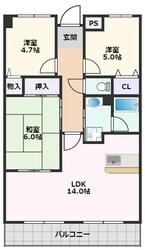 ヴィオラ千里の物件間取画像